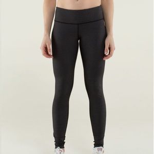 Lululemon Wunder Under Pant Diamond Dot Black